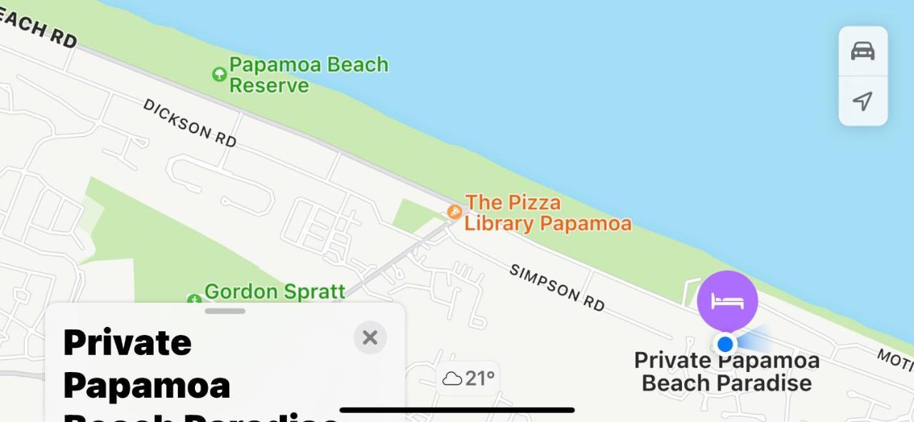 Private Papamoa Beach Paradise Bagian luar foto