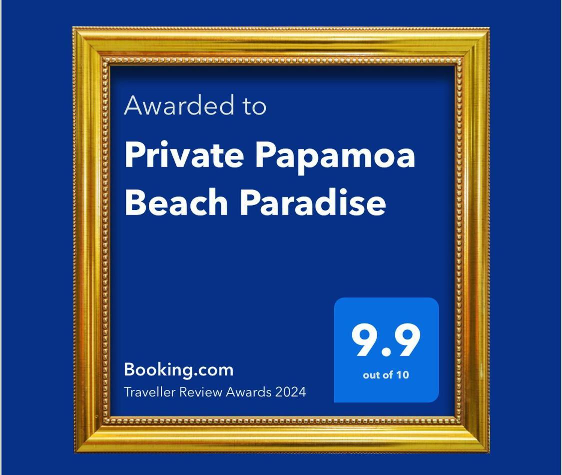 Private Papamoa Beach Paradise Bagian luar foto