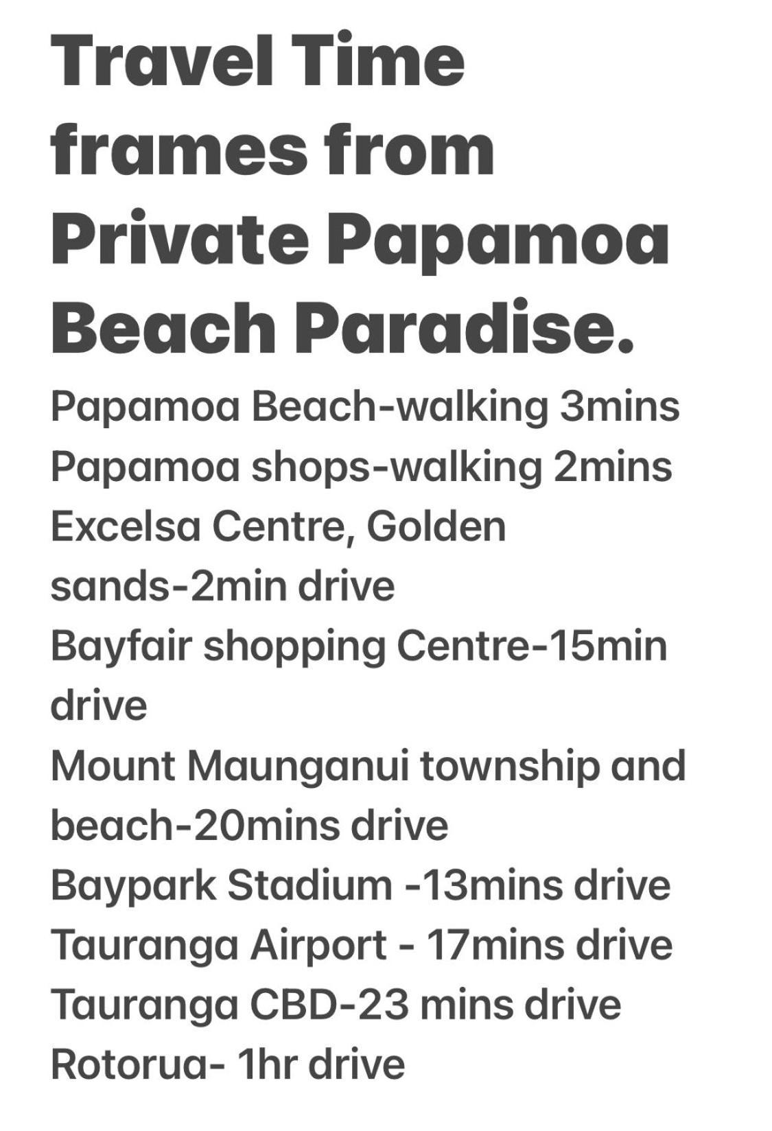 Private Papamoa Beach Paradise Bagian luar foto